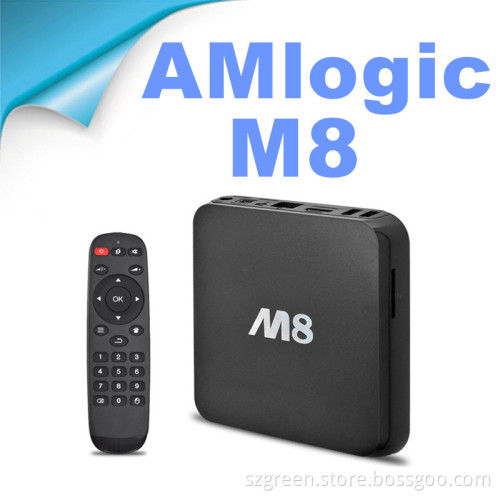 Hot Selling Quad Core Android 4.4 TV Box M8 HD 4k TV Box 2GB RAM 8GB ROM